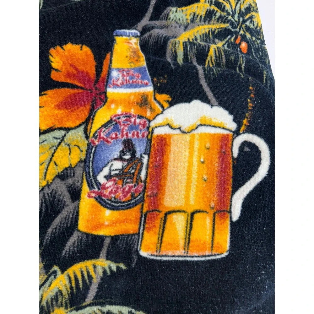 Big Dog Sportswear Beach Towel Unisex OS Black Good Tropical Beer Parody 2006
